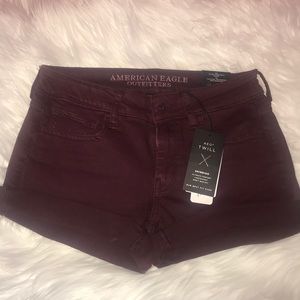 American Eagle Low Rise Super Stretch Midi Shorts